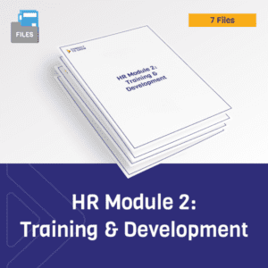 HR Module 2: Restaurant Training & Development